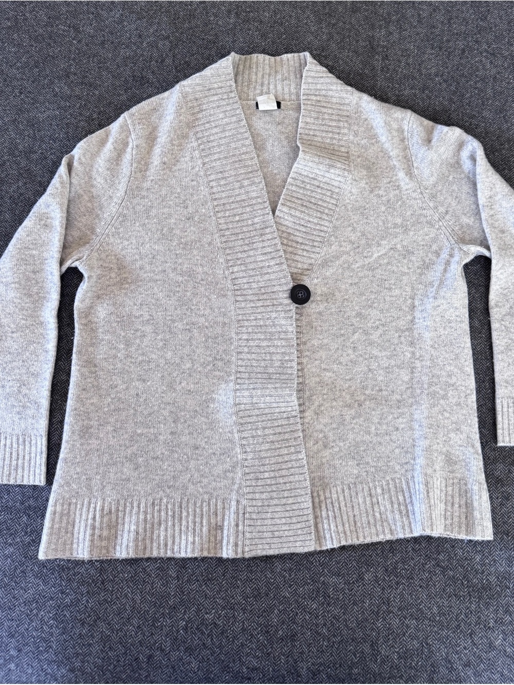 J Crew cashmere blend 3/4 sleeve cardigan